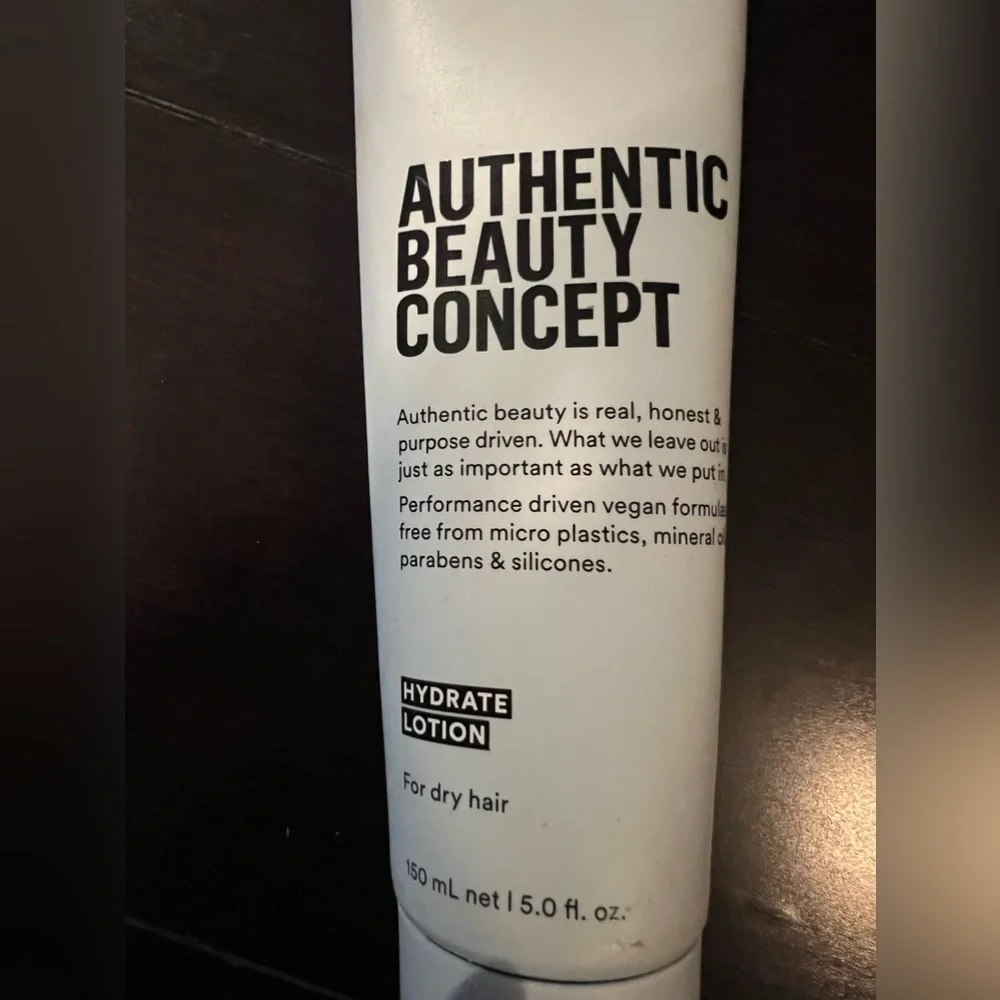 Authentic Beauty Concept Hydrate Lotion Leave-In Conditioner 5oz Vegan